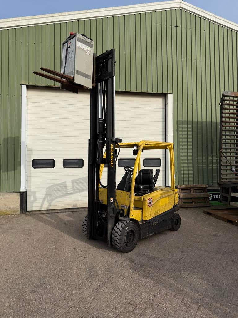 Hyster Elektrische Heftruck 3 Ton - 2018 - Freelift/Sideshif, Zakelijke goederen, Machines en Bouw | Heftrucks en Intern transport