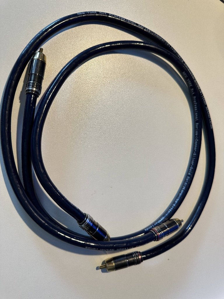 Siltecht New York Mxt RCA interlink 0,7 meter, Verzenden, Gebruikt, Minder dan 2 meter, Interlink-kabel