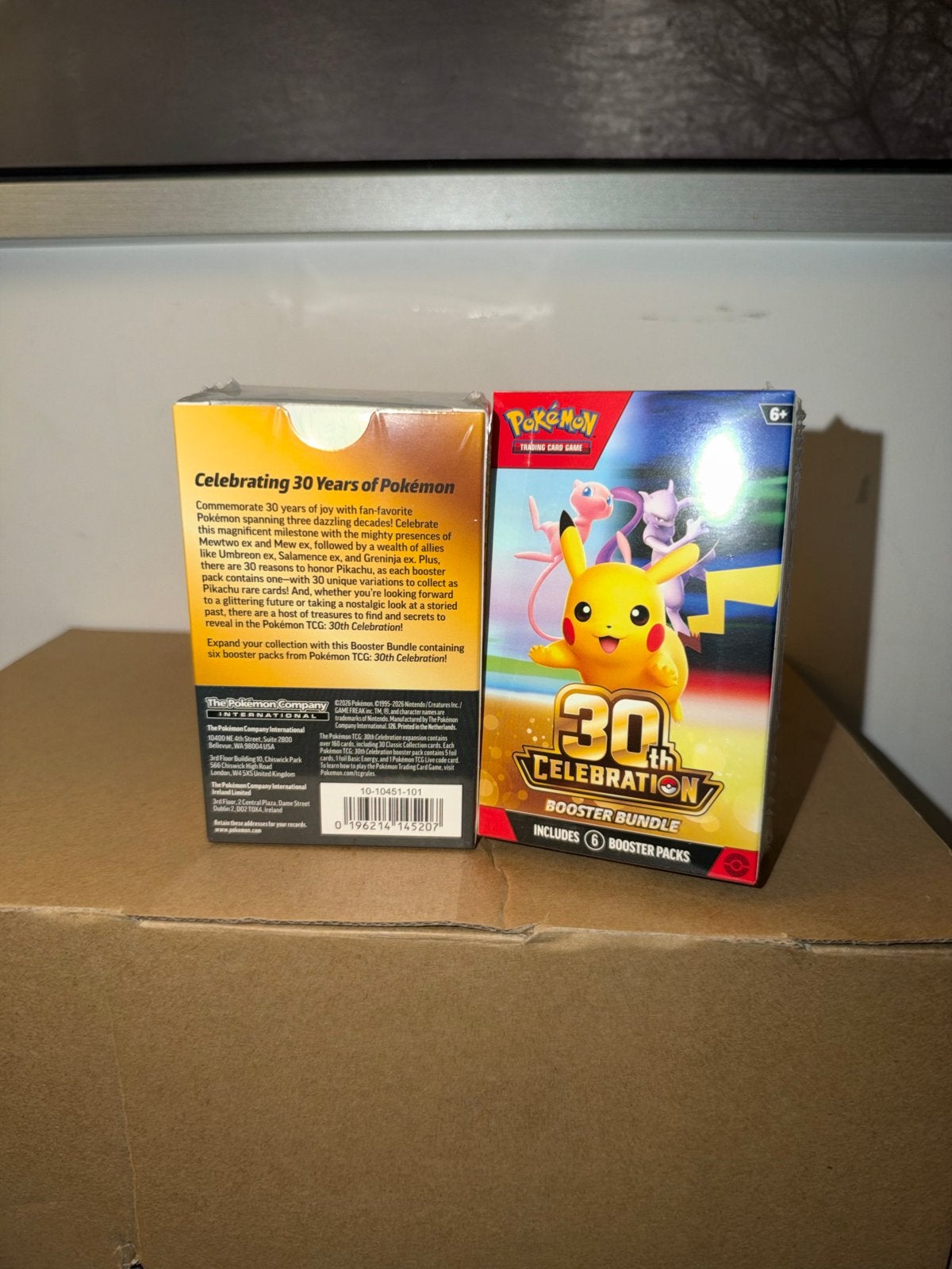 Pokémon 30th Celebration Booster Bundle (2 stuks), Ophalen of Verzenden, Nieuw, Boosterbox