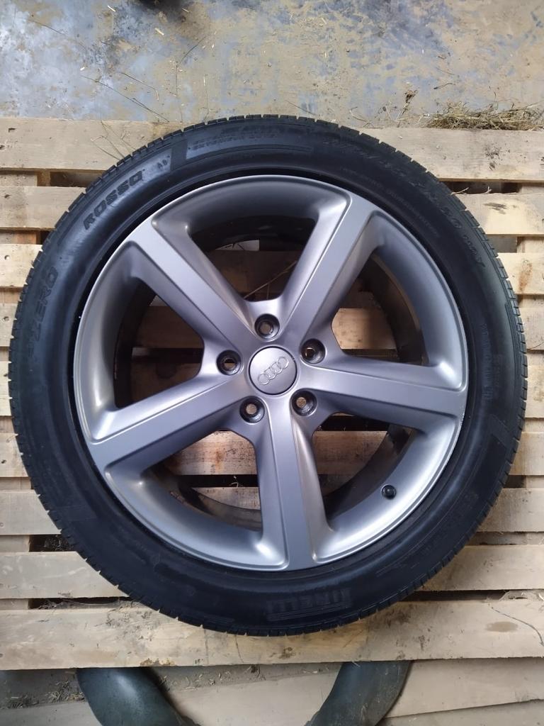 Audi zomerbanden 275/45 R20 Pirelli, Auto-onderdelen, Banden en Velgen, Ophalen, Gebruikt, 275 mm, Banden en Velgen