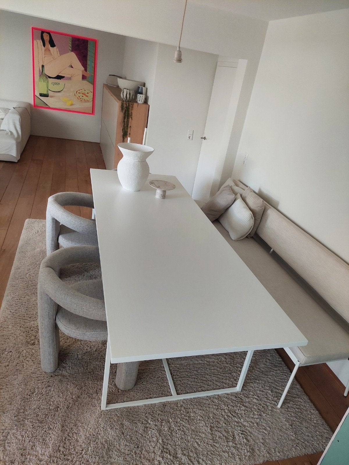 Mooie Loft the Store eettafel Flo 260x95 nieuwprijs +/-€3000, Huis en Inrichting, Tafels | Eettafels, 200 cm of meer, Zo goed als nieuw