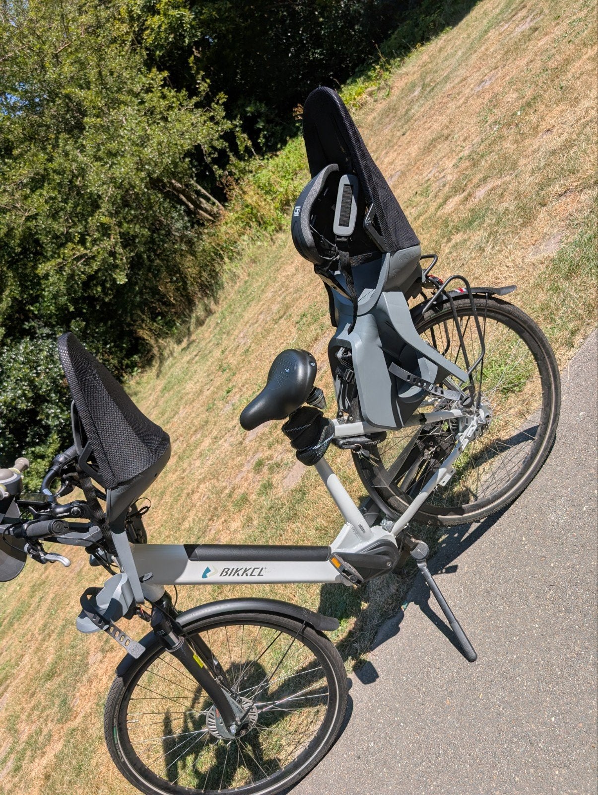 Bikkel iBee Tuba M Nexus 7V e-bike 630Wh D49 – zeer compleet, Zo goed als nieuw, 47 tot 51 cm, 50 km per accu of meer, Ophalen
