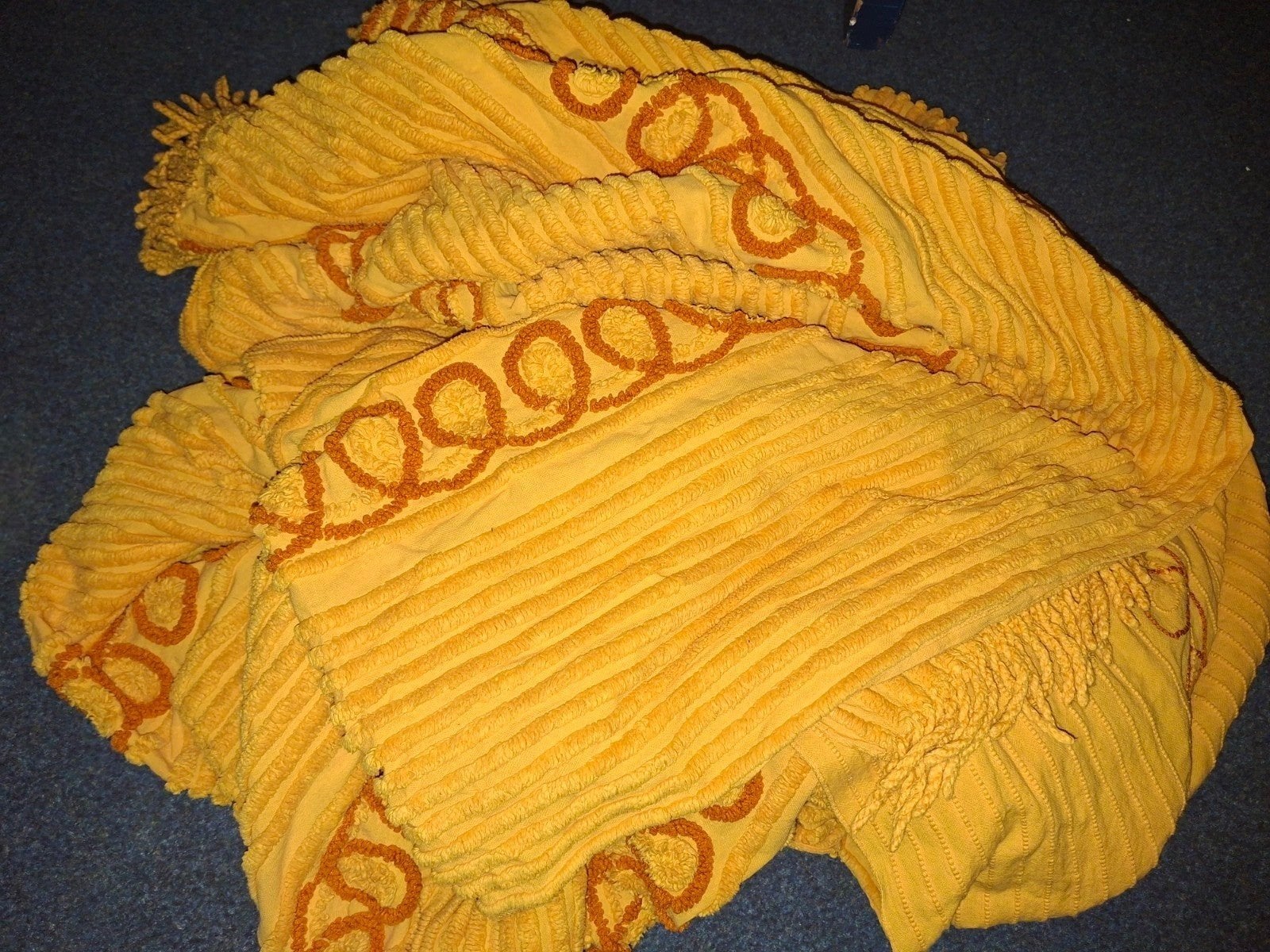 vintage sprei, Huis en Inrichting, Ophalen of Verzenden, Tweepersoons, Overige typen