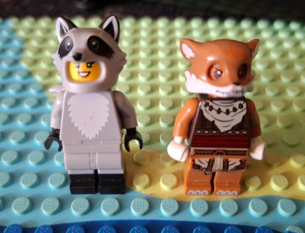 verkleden minifigs, Inclusief minifiguren, Lego, Ophalen of Verzenden, Zo goed als nieuw
