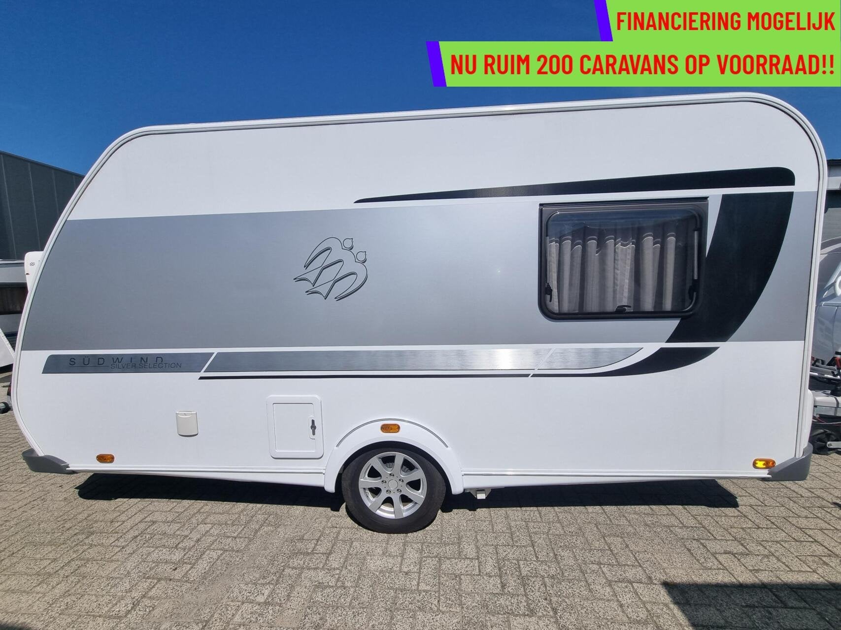 Knaus sudwind silver selection 420 QD MOVER + CASS LUIFEL, Caravans en Kamperen, Bedrijf, Hordeur, 6 tot 7 meter, Knaus