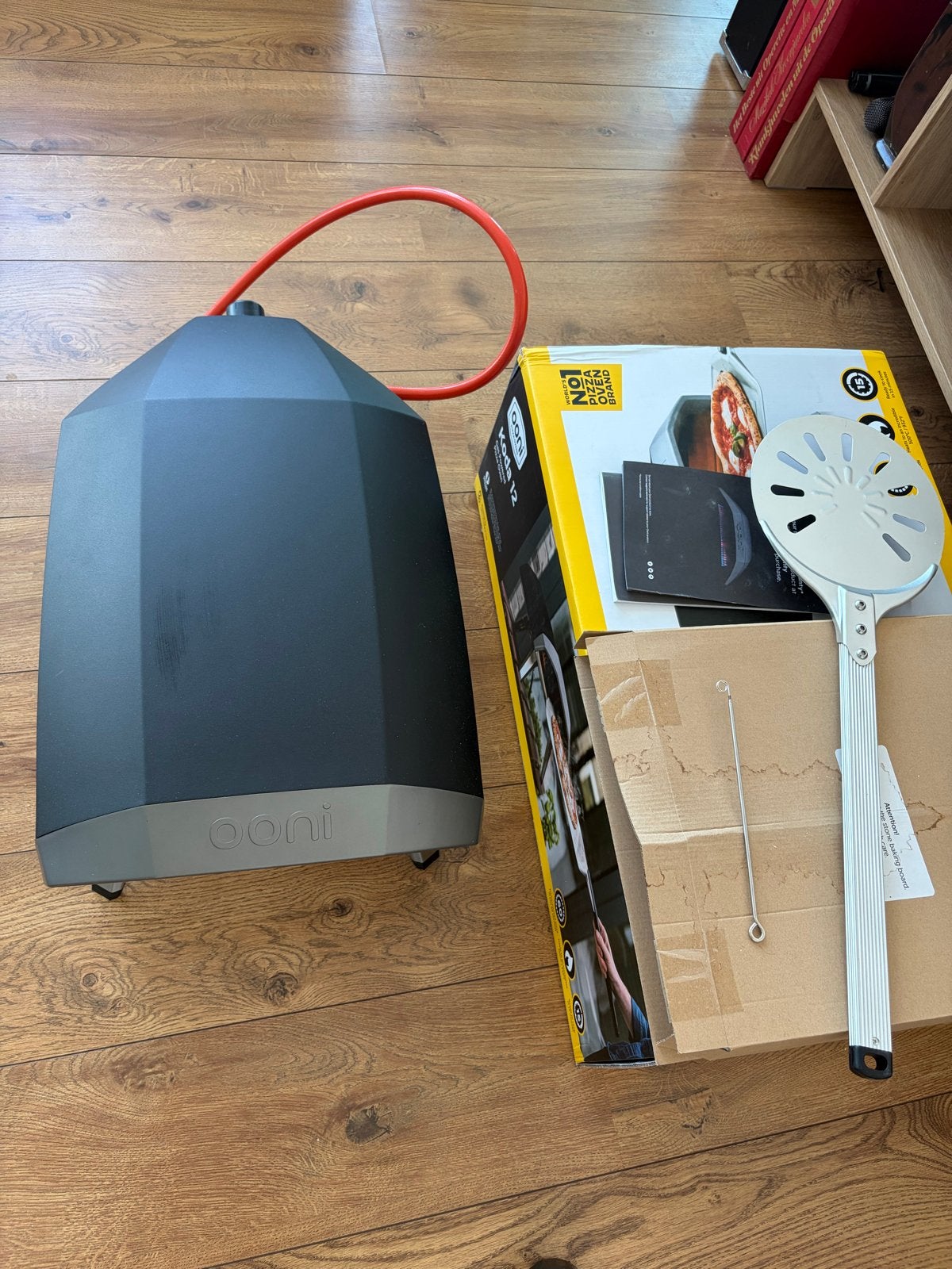 Ooni Koda 12 Gas Pizza Oven - complete set Zo goed als nieuw, Tuin en Terras, Pizzaovens, Ophalen of Verzenden, Zo goed als nieuw