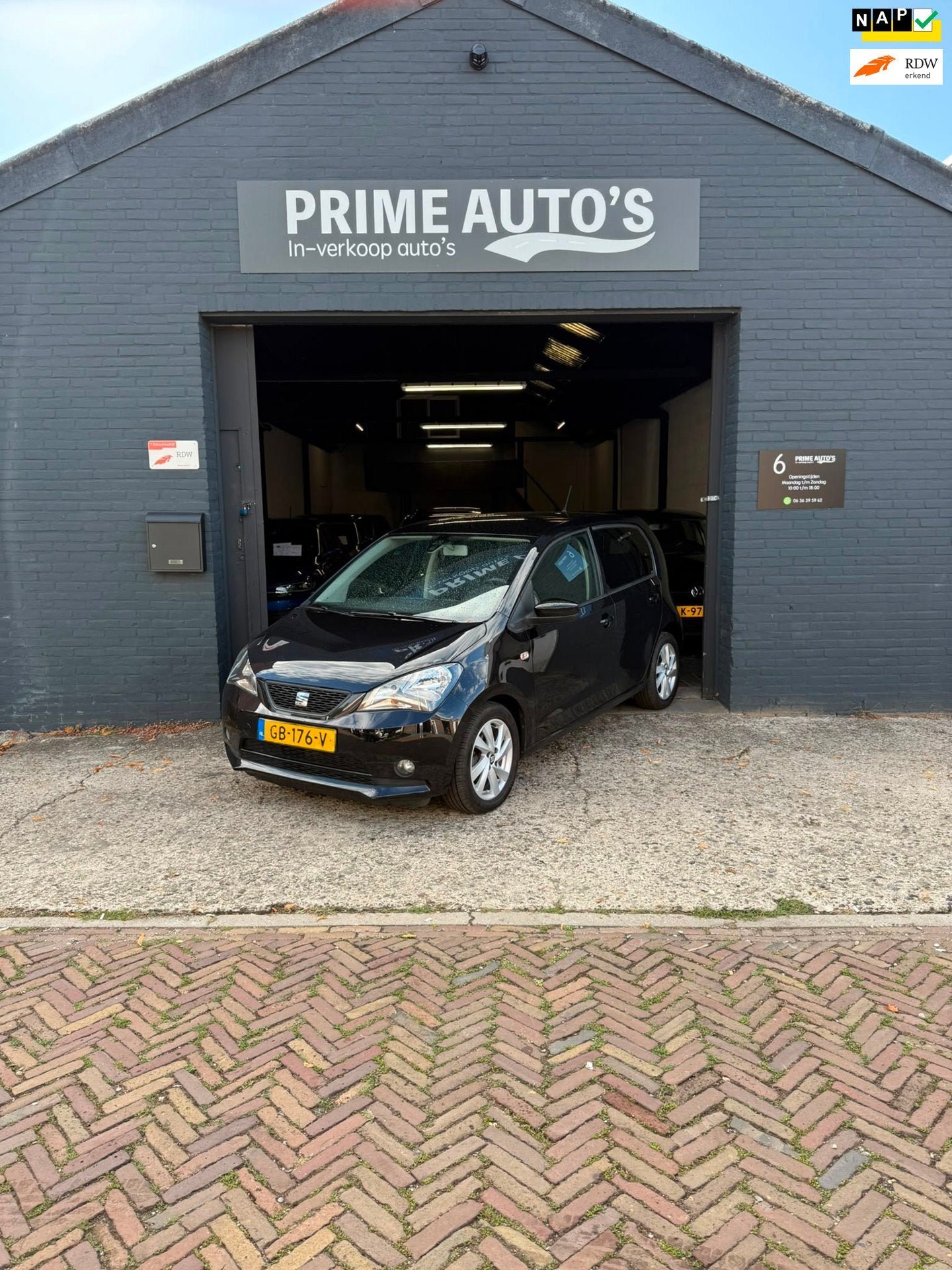 Seat Mii 1.0 Sport Dynamic Stoelverw | Parkeersensor, Auto's, Voorwielaandrijving, Euro 5, Stof, Gebruikt