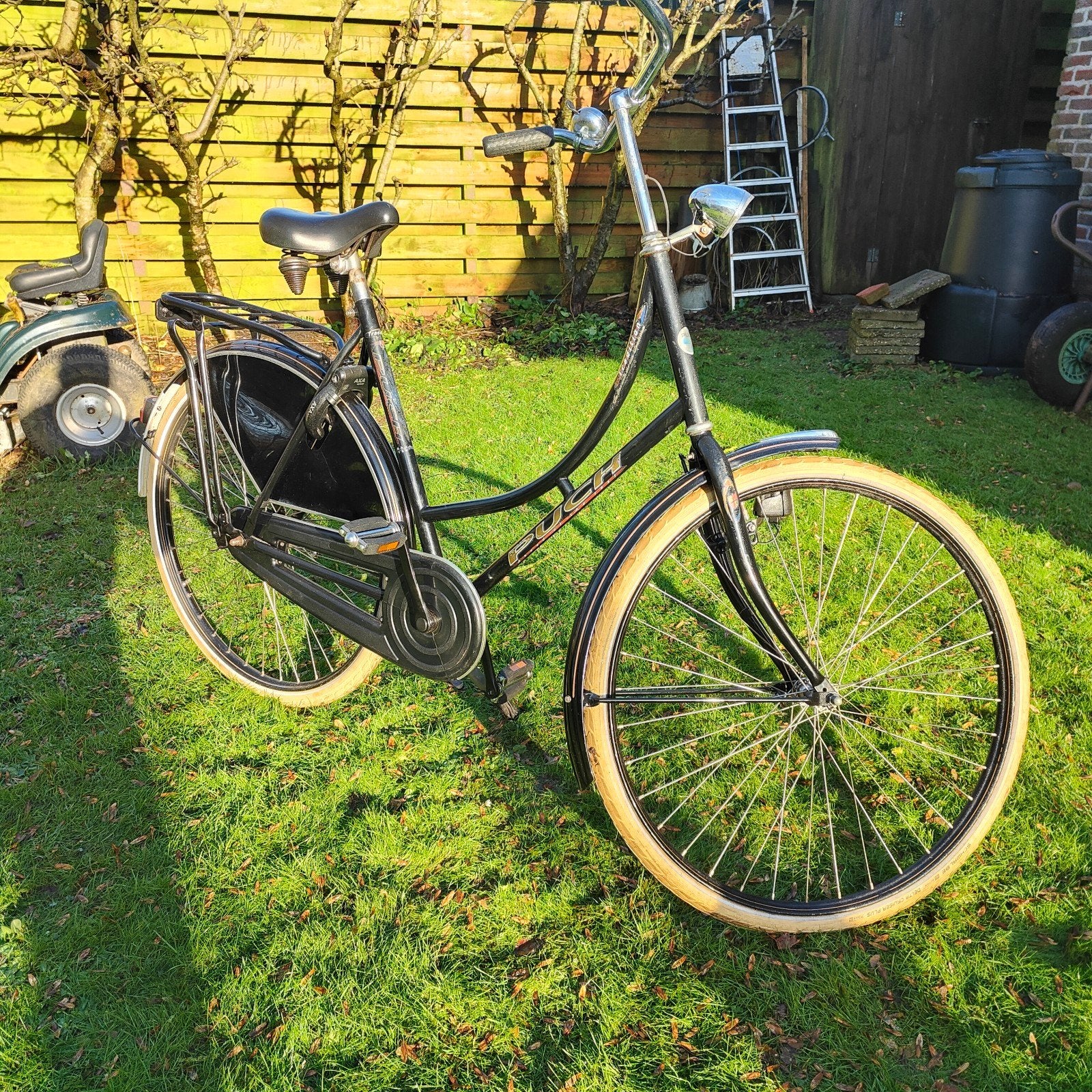 Puch Tradition Oma/ opoefiets met veel nieuwe onderdelen, Fietsen en Brommers, Ophalen, Terugtraprem, Puch, 53 tot 56 cm