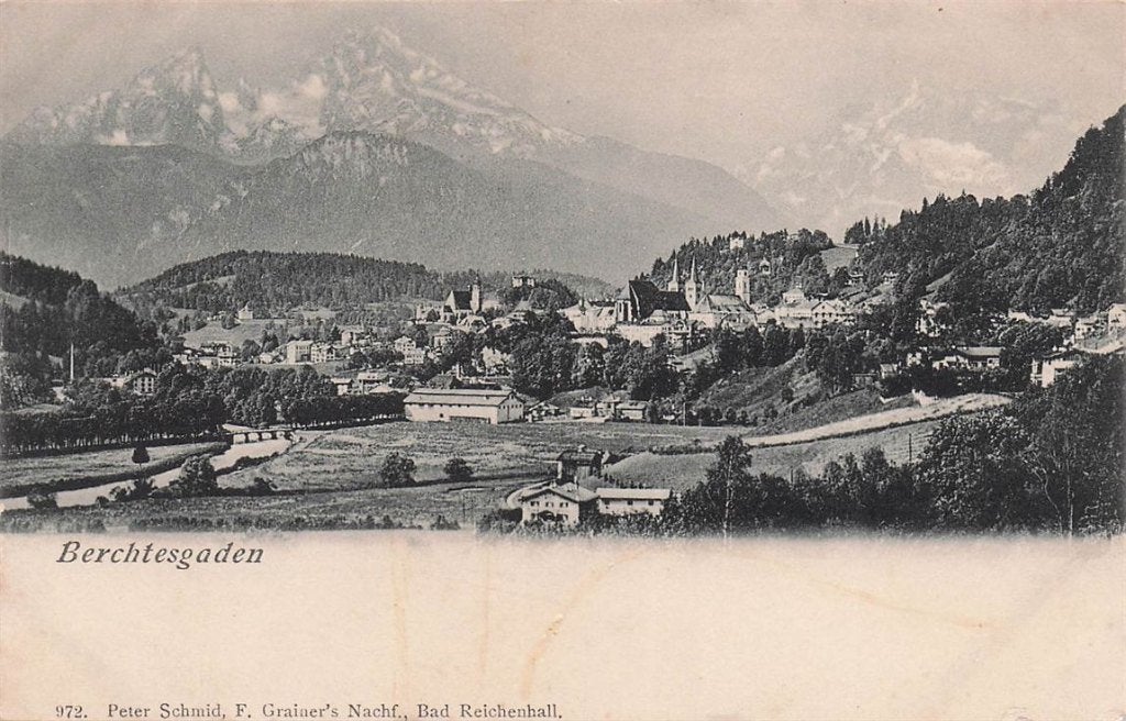 703-207-023 Berchtesgaden, Verzenden, Voor 1920, Duitsland