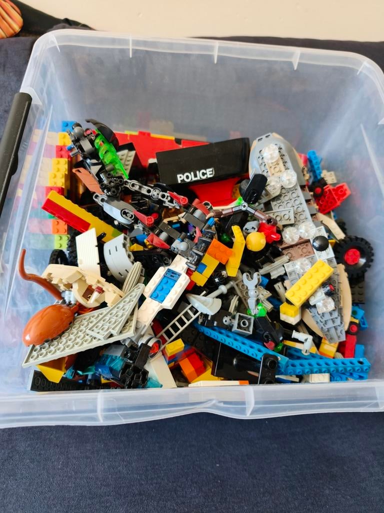 5 kilo meeste 80 jaren lego geen boekjes, R, Lego, Ophalen of Verzenden, D