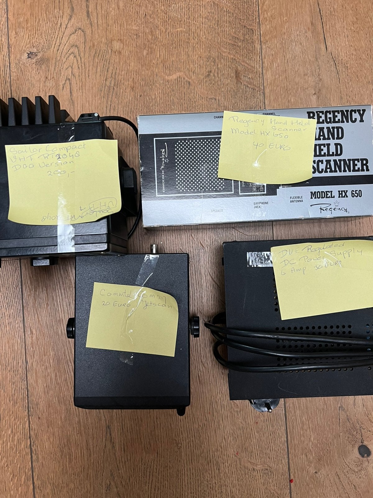 Telecommunicatie apparatuur, Ophalen, Gebruikt