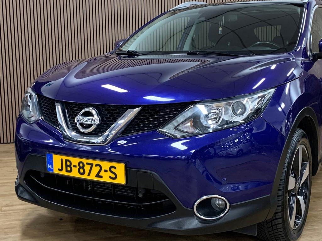 Nissan Qashqai 1.2 Connect Edition|Automaat|360 Camera|94000, Auto's, Nissan, Stof, Gebruikt, 4 cilinders, Blauw