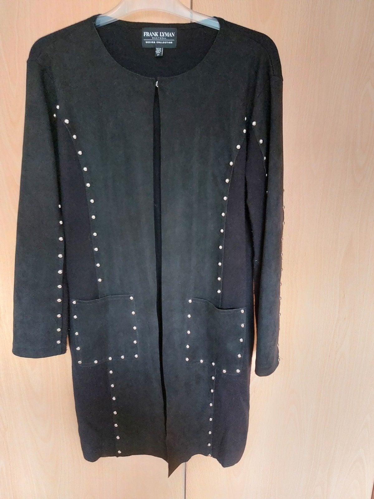 Frank lyman vest zgan, Maat 38/40 (M), Zwart, Ophalen of Verzenden, Zo goed als nieuw