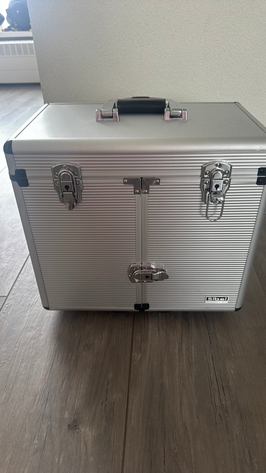 Kappers koffer sibel, Sieraden, Tassen en Uiterlijk, Beautycases, Ophalen of Verzenden, Zo goed als nieuw, Zwart