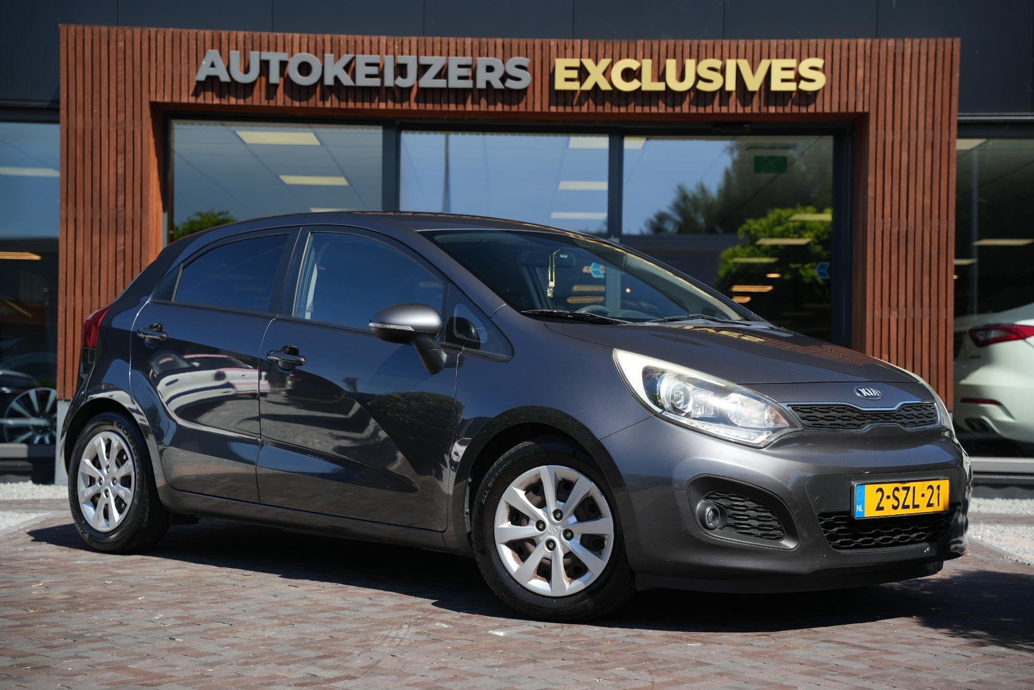Kia Rio 1.2 CVVT Plus Pack Airco 5 Deurs, Auto's, 4 cilinders, Origineel Nederlands, Handgeschakeld, Rio