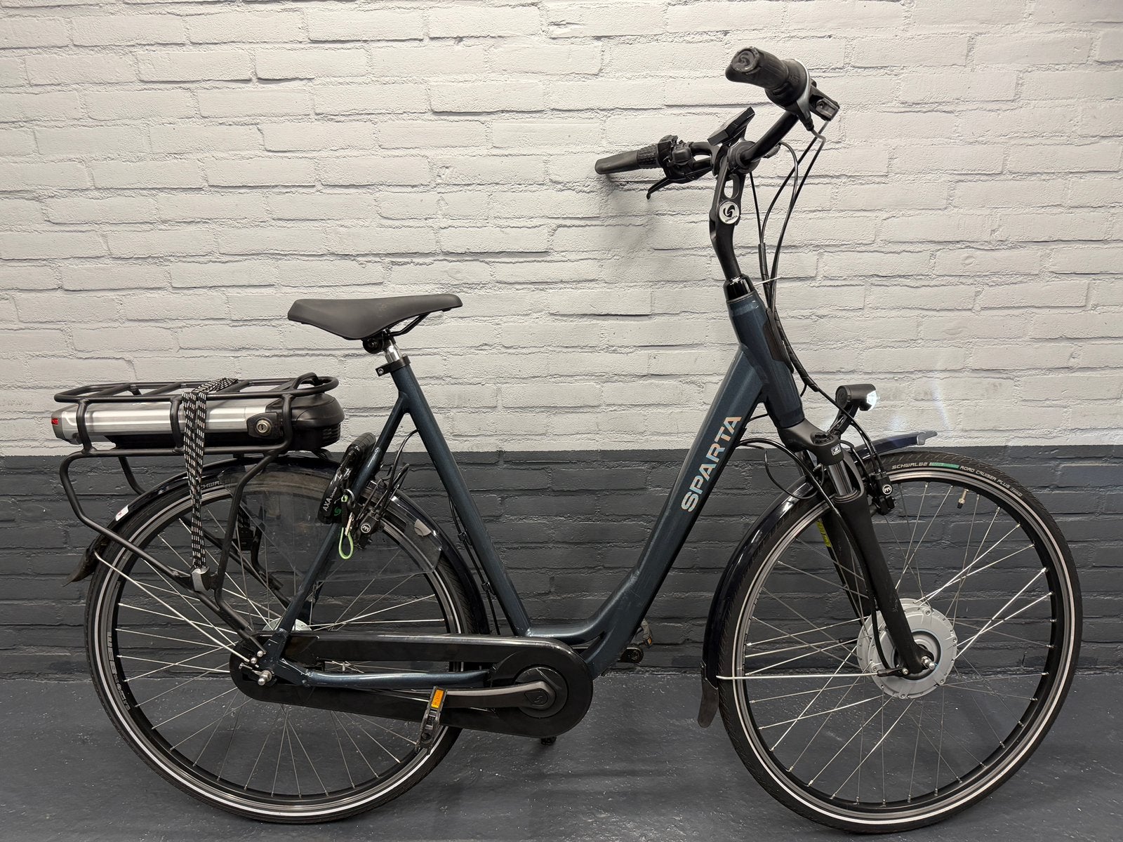 Sparta A lane elektrisch dames fiets, 59 cm of meer, Ophalen, Zo goed als nieuw, Sparta