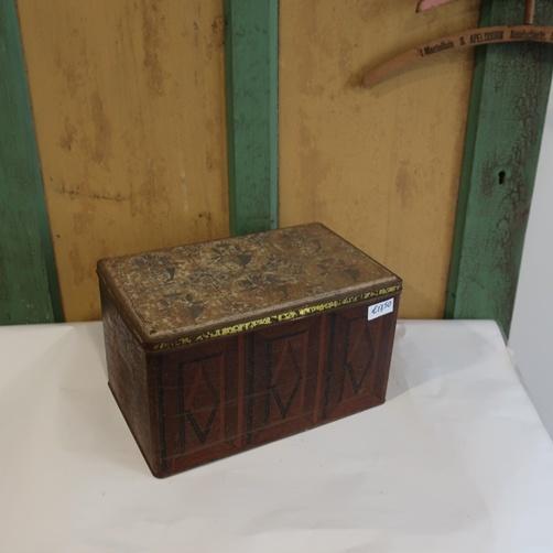 Blik Jacobs Tee Bremen thee origineel winkelblik 33 x 20 cm, Antiek en Kunst, Ophalen of Verzenden