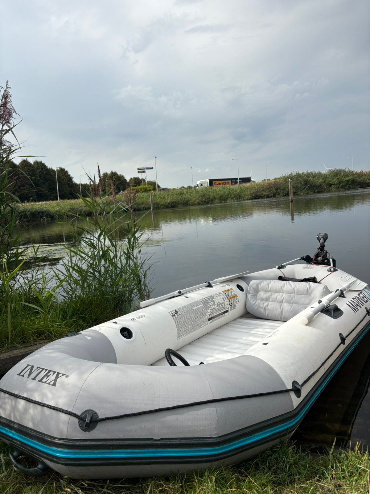 Intex marinier 4, Watersport en Boten, Bootonderdelen, Ophalen of Verzenden, Zo goed als nieuw, Motor en Techniek, Motorboot