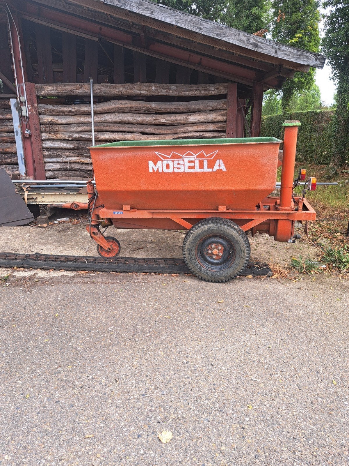 Mosella maischewagen - Carl Aug. Junk KG, Ophalen
