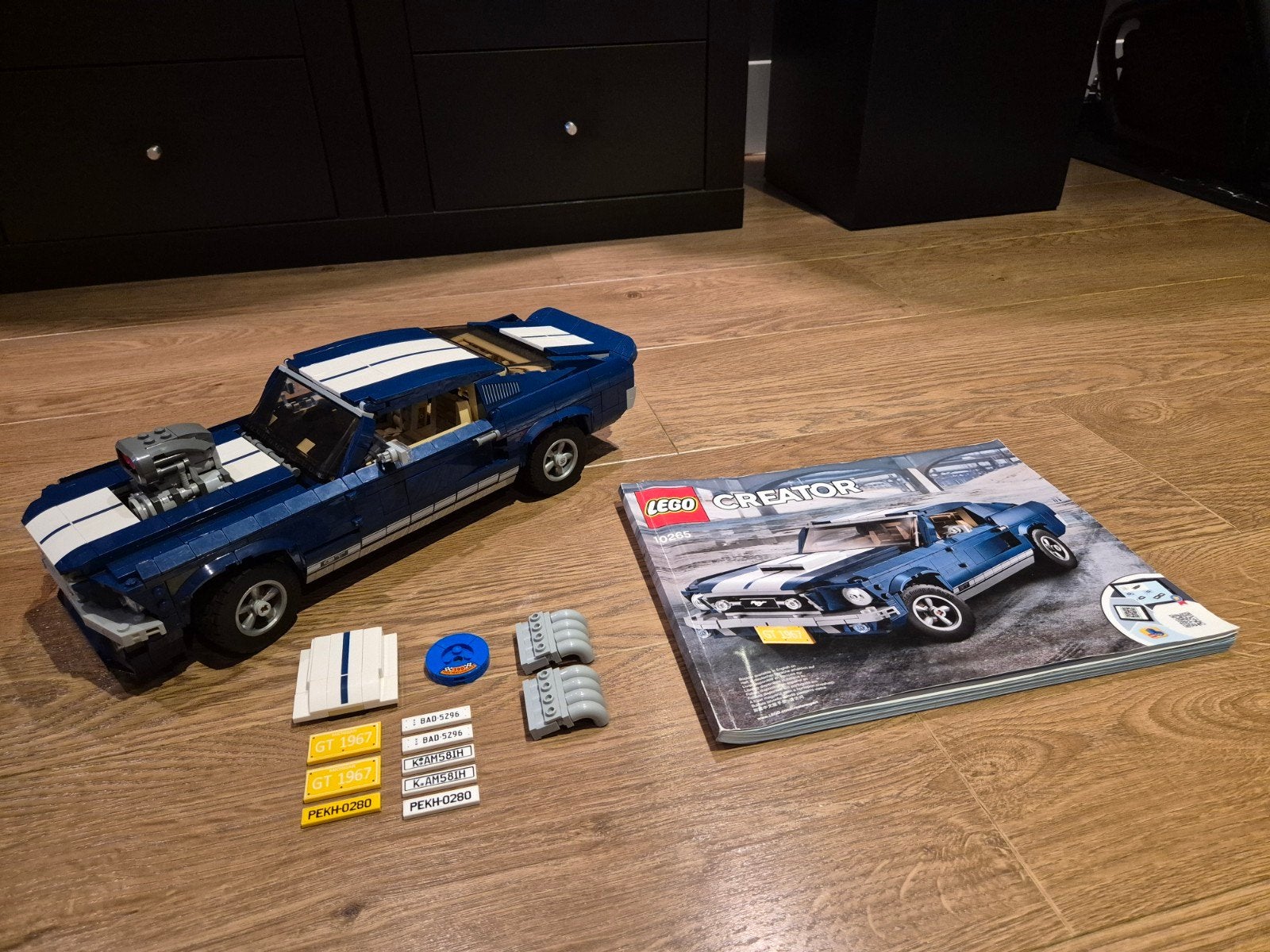 LEGO Creator Expert Ford Mustang 10265, Lego, Compleet, Ophalen of Verzenden, Zo goed als nieuw