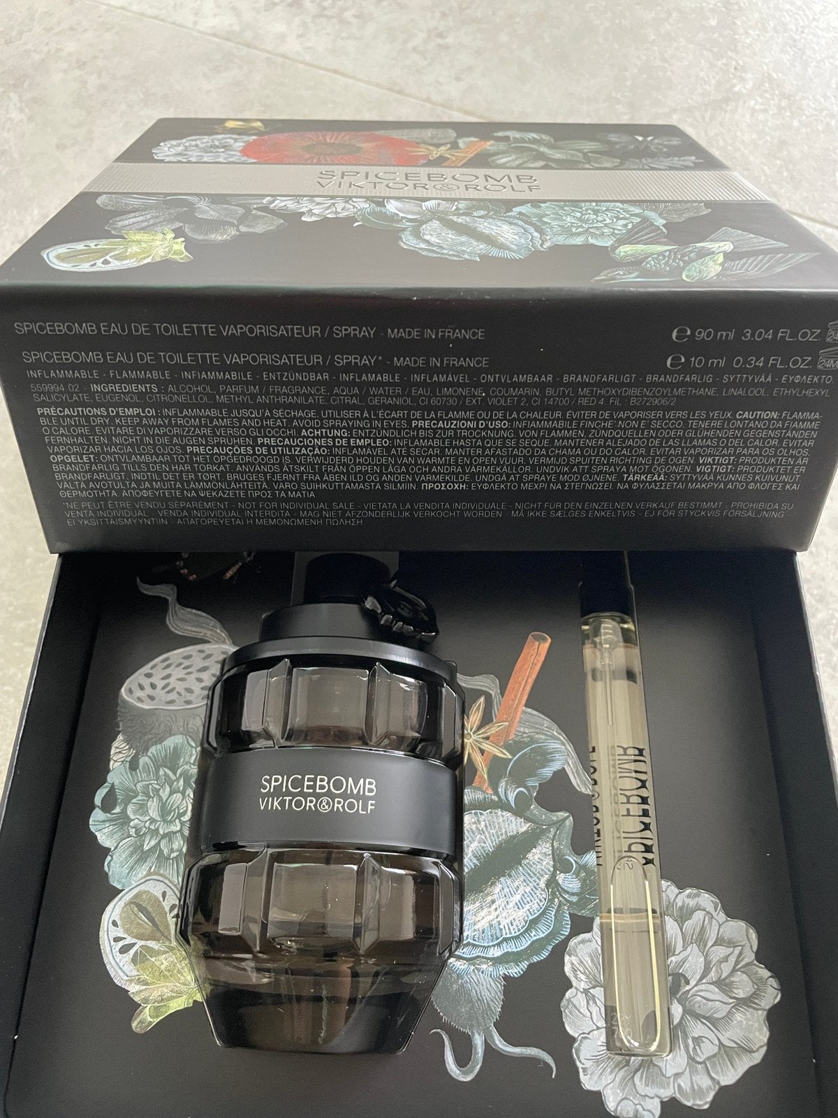 Victor & Rolf spicebomb 90ml gift set nieuw en origineel, Ophalen of Verzenden, Nieuw