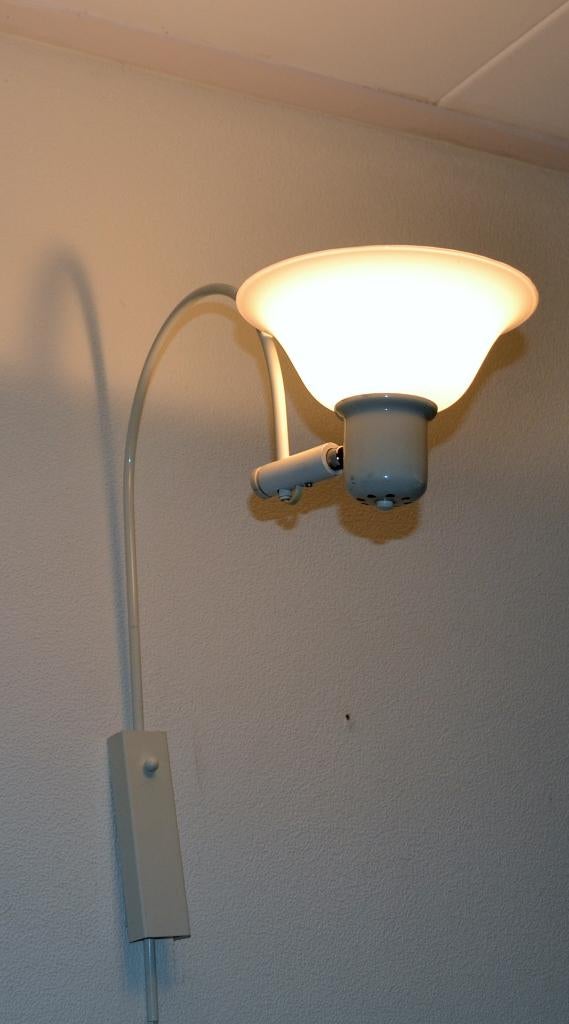 Vintage Wandlamp, Ophalen, Gebruikt, Glas