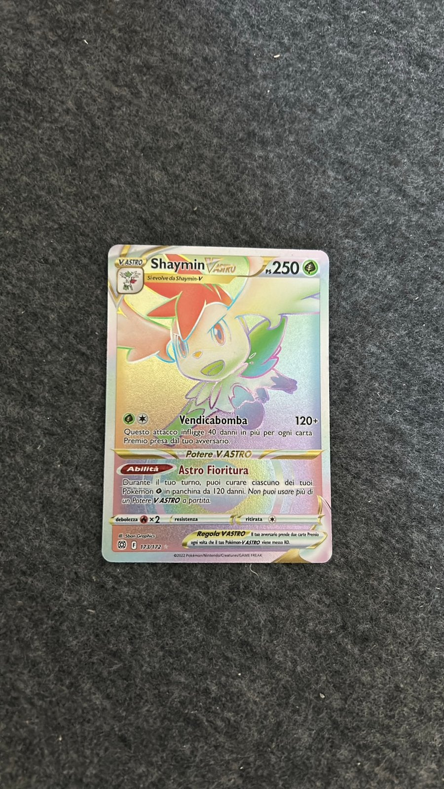 Shaymin VSTAR 173/172 BRS173, Ophalen of Verzenden, Zo goed als nieuw
