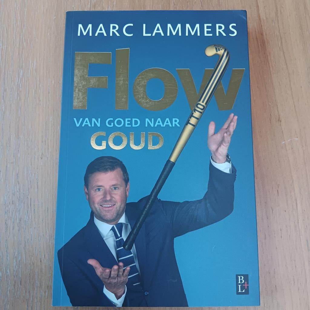 Flow: - Marc Lammers  Gesigneerd, Ophalen of Verzenden, Zo goed als nieuw, Marc Lammers, Overige sporten