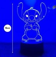 Nieuwe 3d stitch kinderlamp lamp voor kinderen, Ophalen of Verzenden, Nieuw, Lamp