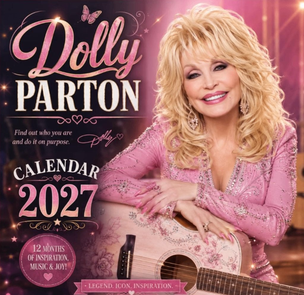 Dolly Parton kalender 2027, Ophalen of Verzenden, Maandkalender, Nieuw