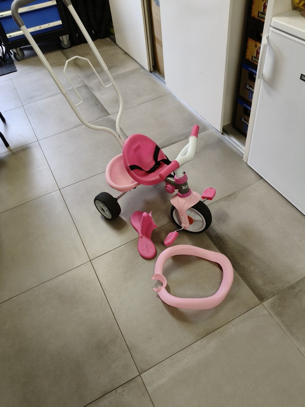 smoby driewieler, Ophalen of Verzenden, Zo goed als nieuw
