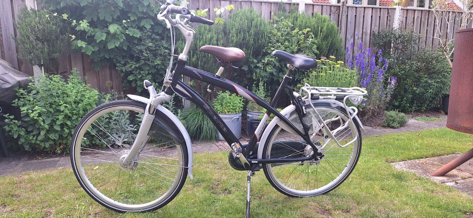 Sparta herenfiets, goed onderh. frame 59, 28 inch, 7 versn, Fietsen en Brommers, Ophalen, Sparta, Gebruikt, Versnellingen