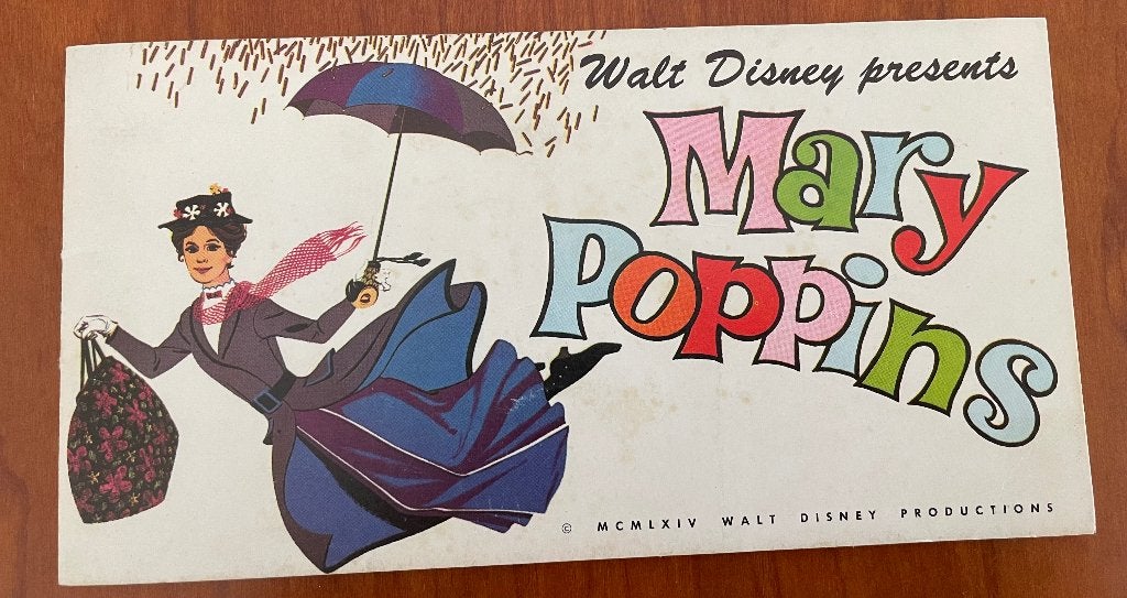 Mary Poppins, Reklame uitgave van Venz hagelslag uit 1965, Verzenden, Gebruikt, Overige typen