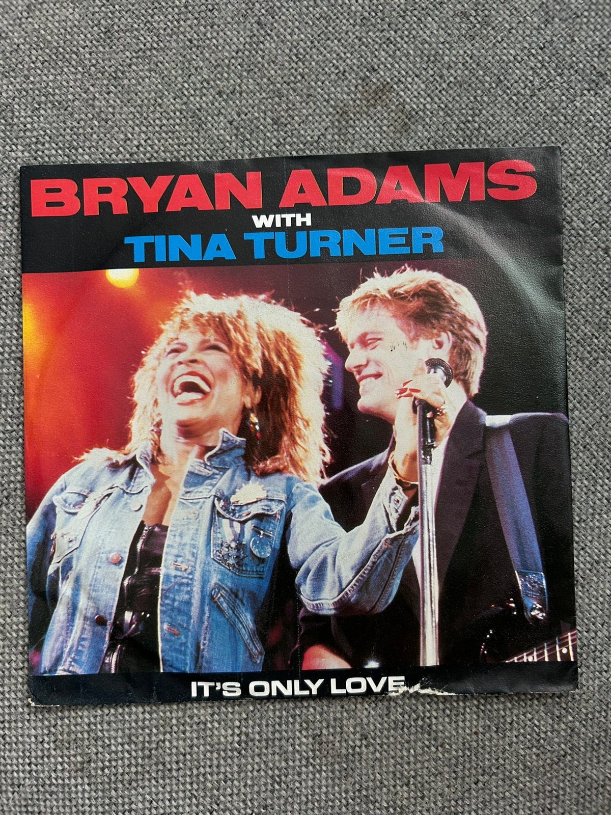 Bryan Adams Tina Turner It’s Only Love, Ophalen of Verzenden, Zo goed als nieuw, 7 inch, Pop