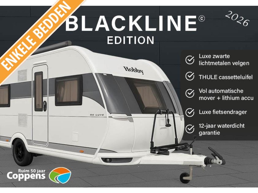 Hobby Excellent Edition 540 UL 2026 BLACKLINE ACTIE!!!, Standaardzit, Schokbreker, Hobby, Overige typen