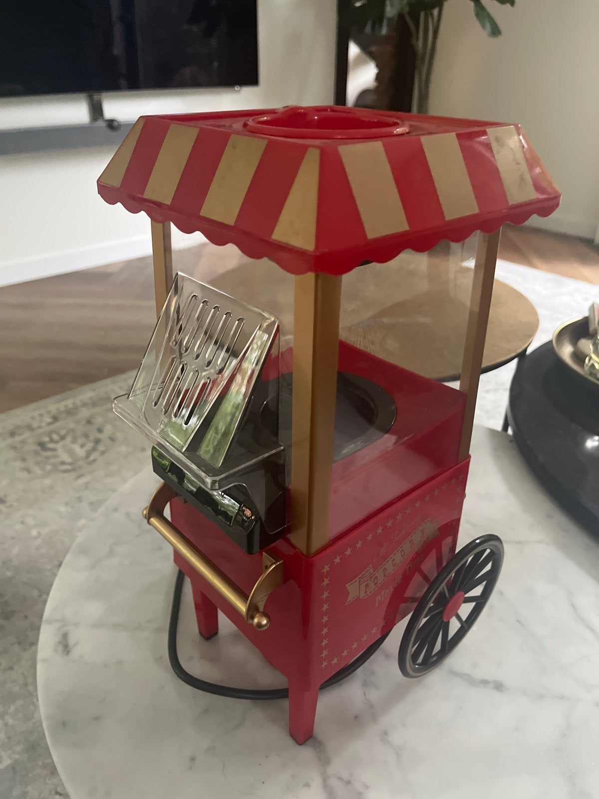 Retro Popcornmachine - Perfect voor filmavonden!, Witgoed en Apparatuur, Ophalen of Verzenden, Gebruikt