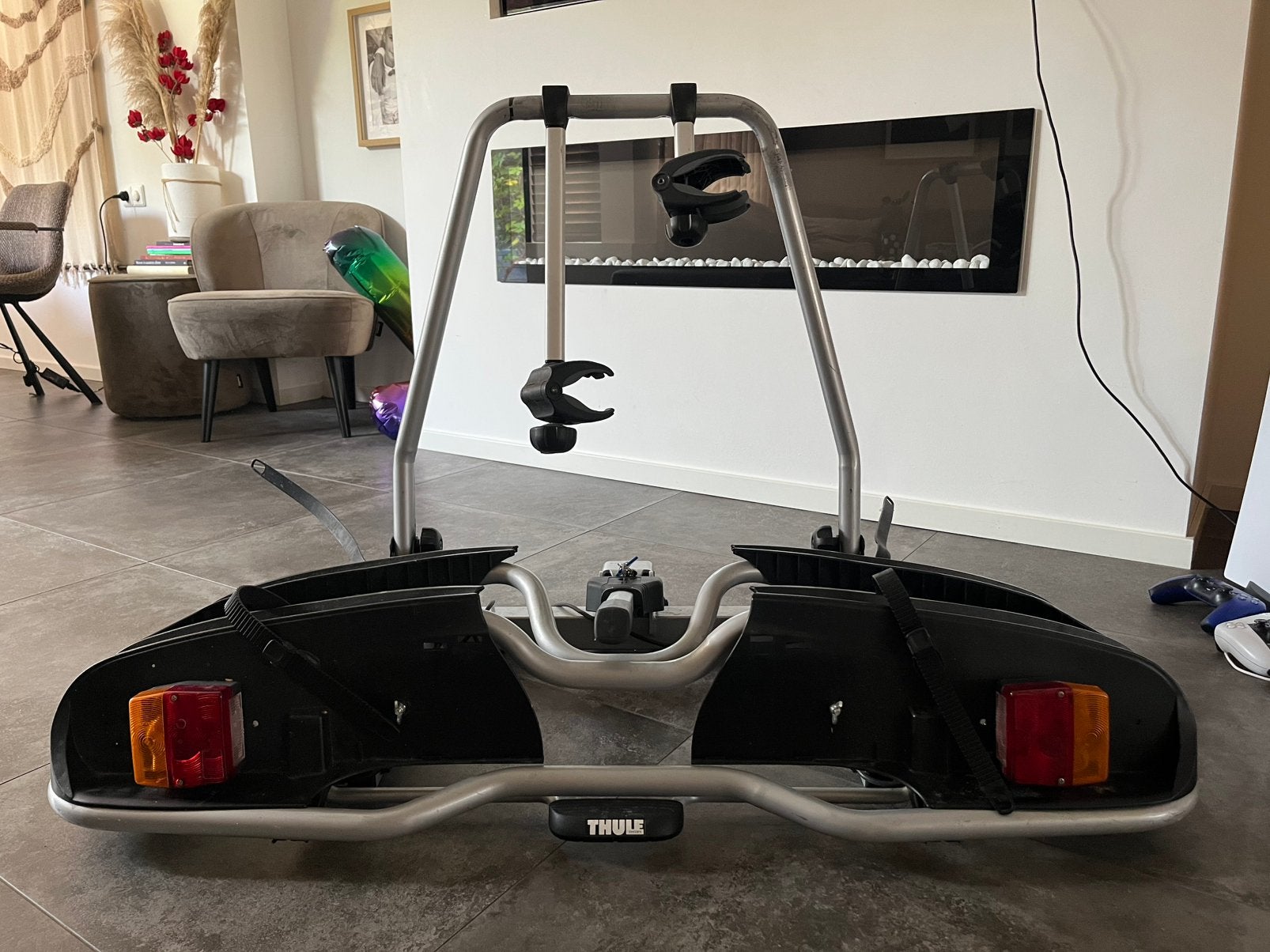 Thule Fietsendrager voor 2 fietsen, inklapbaar, Ophalen, Gebruikt