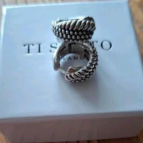 Ti Sento Oorbellen NIEUW zie foto's, Ophalen, Hangers, Nieuw, Zilver