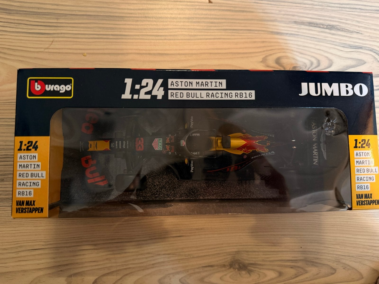 Bburago Red Bull Racing RB16 Max Verstappen 1:24, Ophalen of Verzenden, Nieuw, Auto, Overige merken