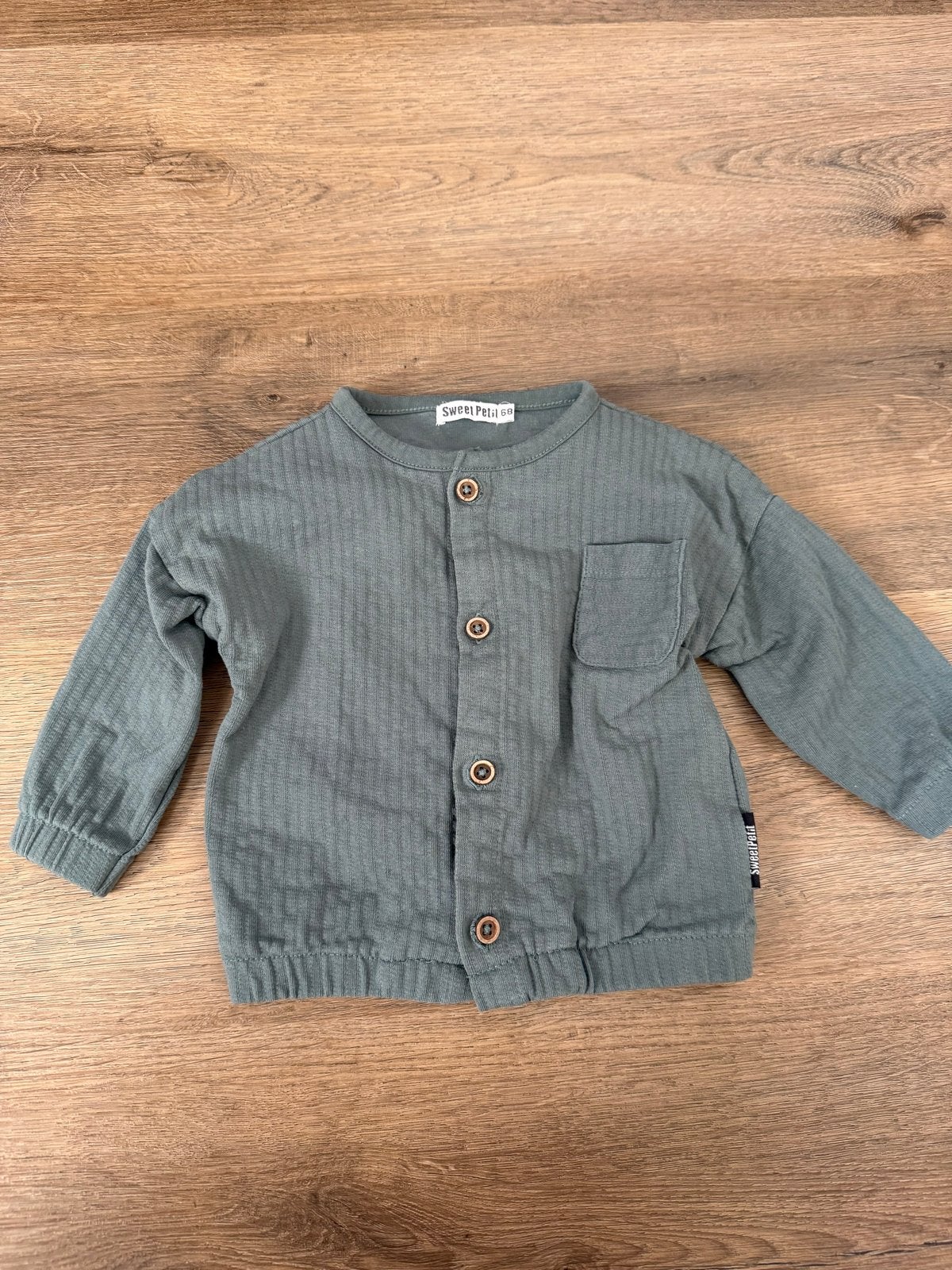 Sweet Petit vestje maat 68 - Zo goed als nieuw, Ophalen of Verzenden, Zo goed als nieuw, Jongetje of Meisje, Truitje of Vestje
