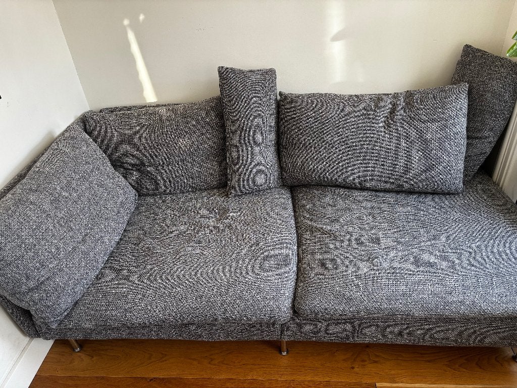 Ikea SÖDERHAMN two element couch, Ophalen, Overige materialen, 150 tot 200 cm, Tweepersoons