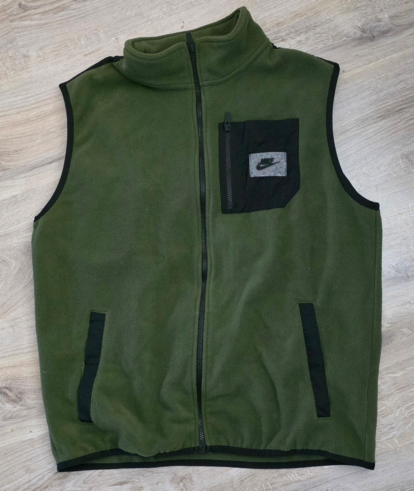 Nike Therma-FIT Fleece Bodywarmer - Maat M, Ophalen, Maat 48/50 (M), Nike, Gedragen