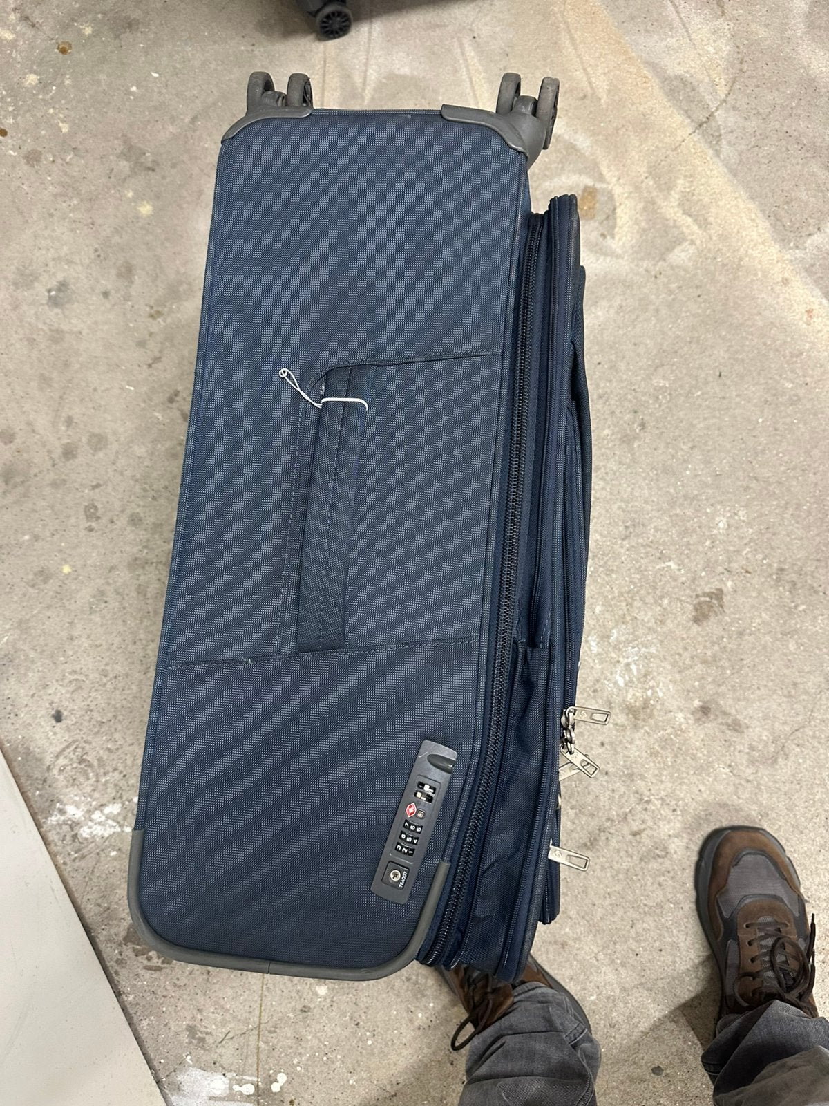 Samsonite koffer, Ophalen, Gebruikt