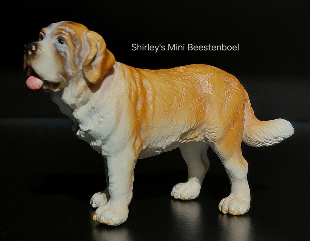 schleich sint bernard, Verzamelen, Dierenverzamelingen, Gebruikt, Beeldje of Figuurtje, Hond of Kat, Ophalen of Verzenden