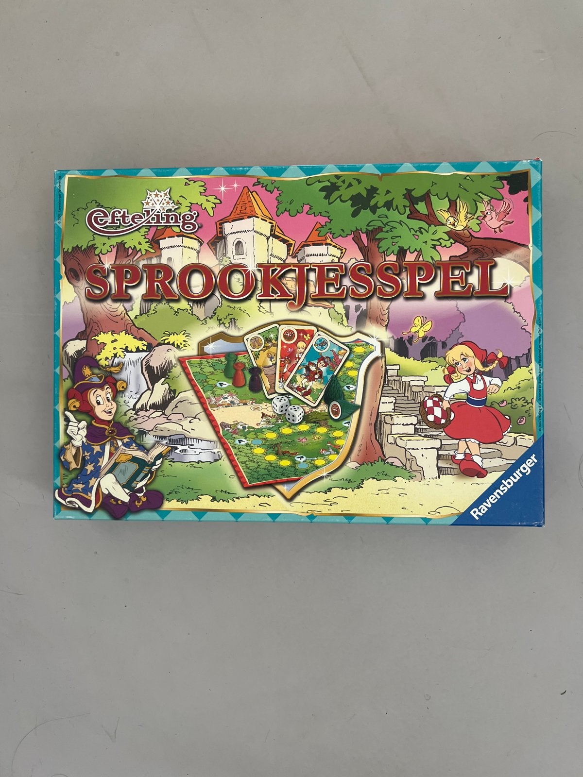 Efteling Sprookjesspel Ravensburger bordspel, Ophalen of Verzenden, Gebruikt, Overige typen