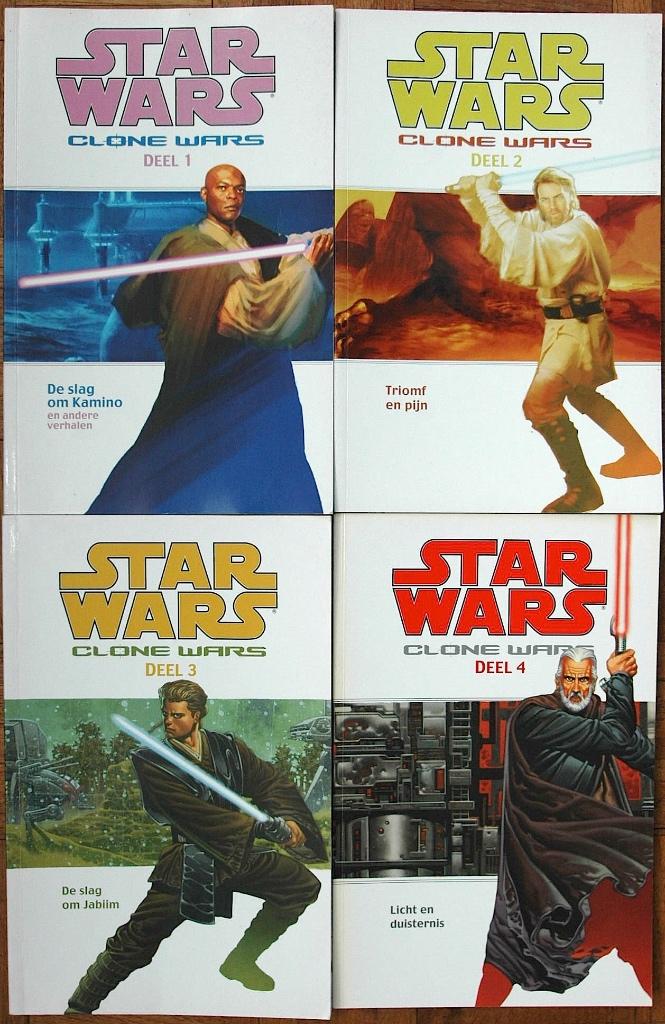 Star Wars, Clone wars. Complete Nederlandse omnibus serie., Boeken, Strips | Comics, Complete serie of reeks, Ophalen, Zo goed als nieuw