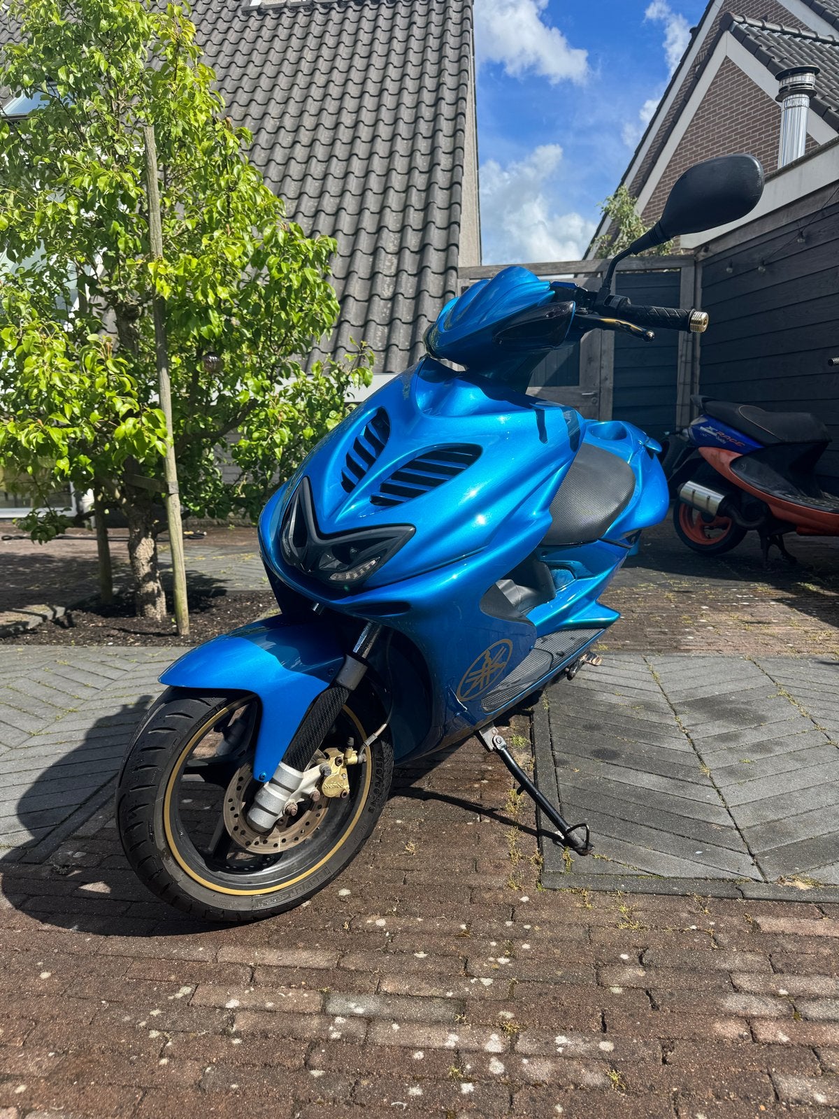 Yamaha Aerox Scooter - Blauw, 2-takt, Ophalen, Tweetakt, Gebruikt, Aerox