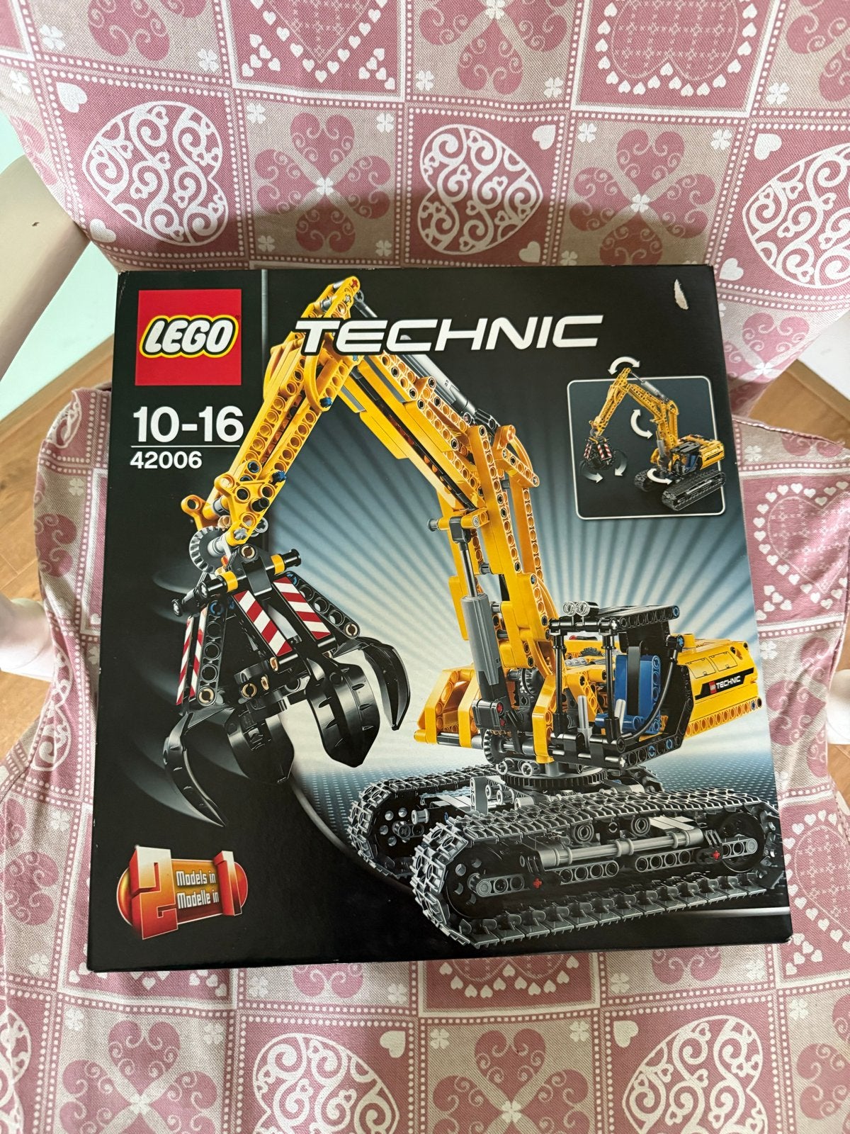 Lego Technic Graafmachine 42006 - Compleet met doos, Gebruikt, Lego, Ophalen of Verzenden, Complete set