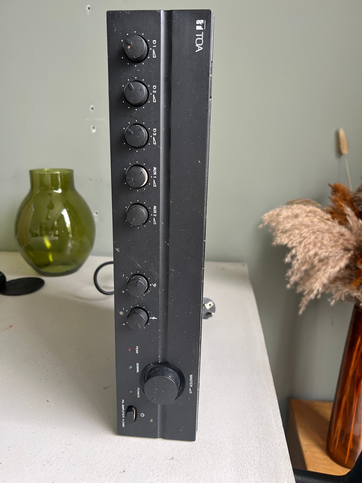 TOA A-2060 PA Versterker - 60W Mengversterker, Audio, Tv en Foto, Overige merken, Ophalen of Verzenden, 60 tot 120 watt, Gebruikt