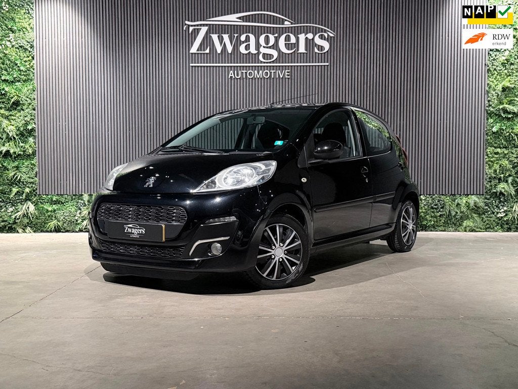 Peugeot 107 1.0 | Automaat | Airco | Led | 5.drs | Elek.r, Euro 5, Stof, Gebruikt, Met garantie (alle)